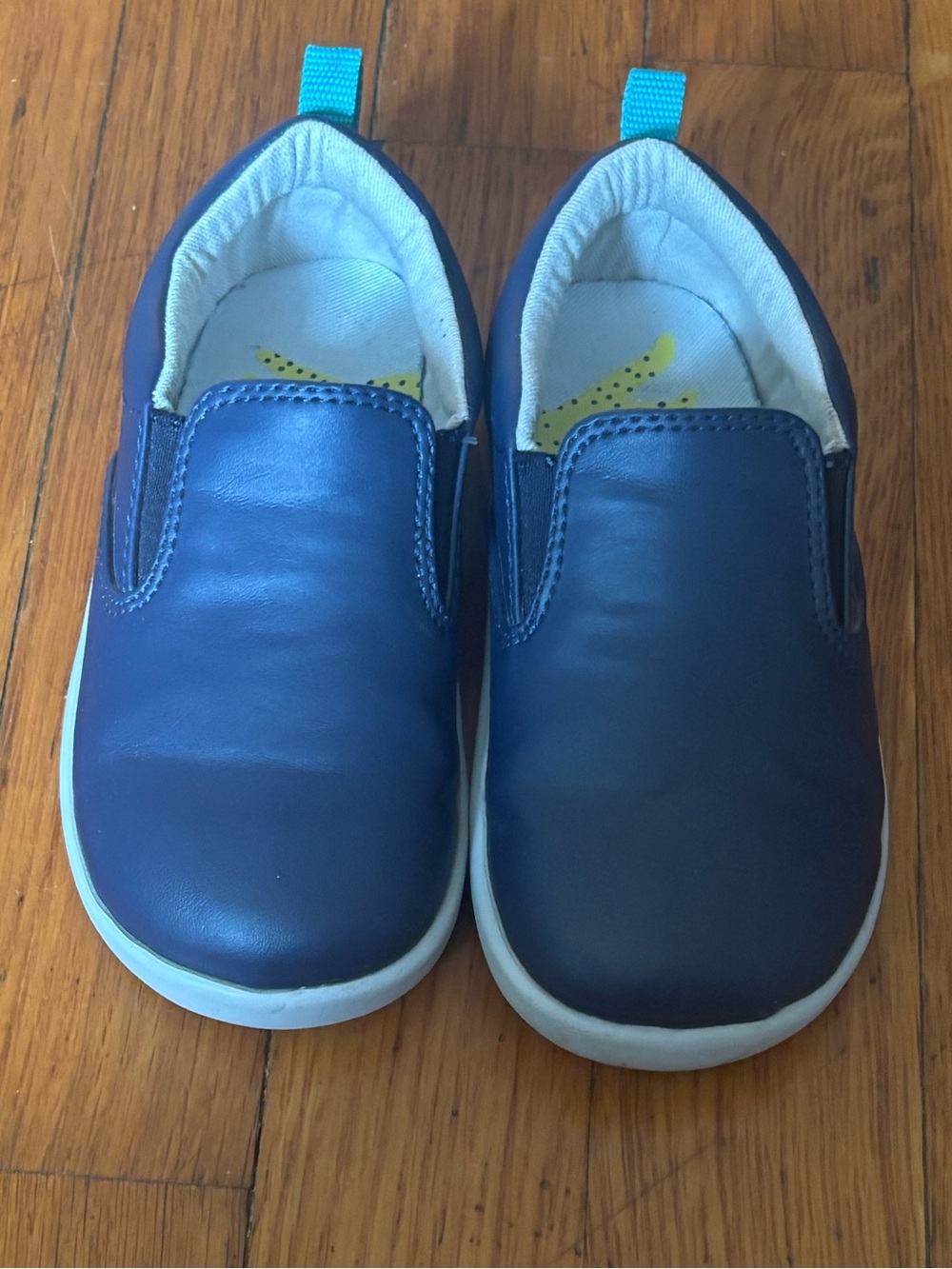 Toddler Navy Blue Slip-On Sneakers